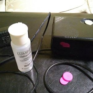 Luminess airbrush machine and makeup